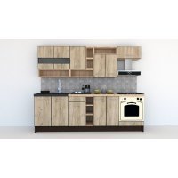 Bucatarie COSSY NEW 260 Wenge / Decor K002